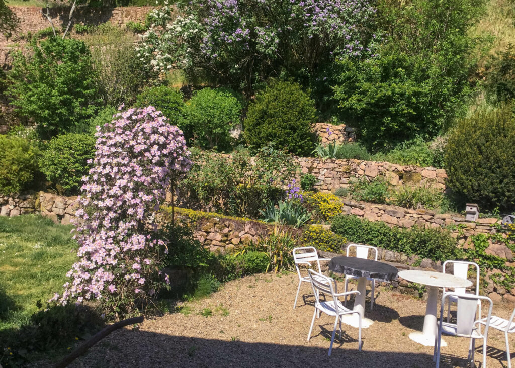 garden in Semur-en-Auxois